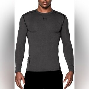Under Armour Men's Green ColdGear Compression Long Sleeve Tee